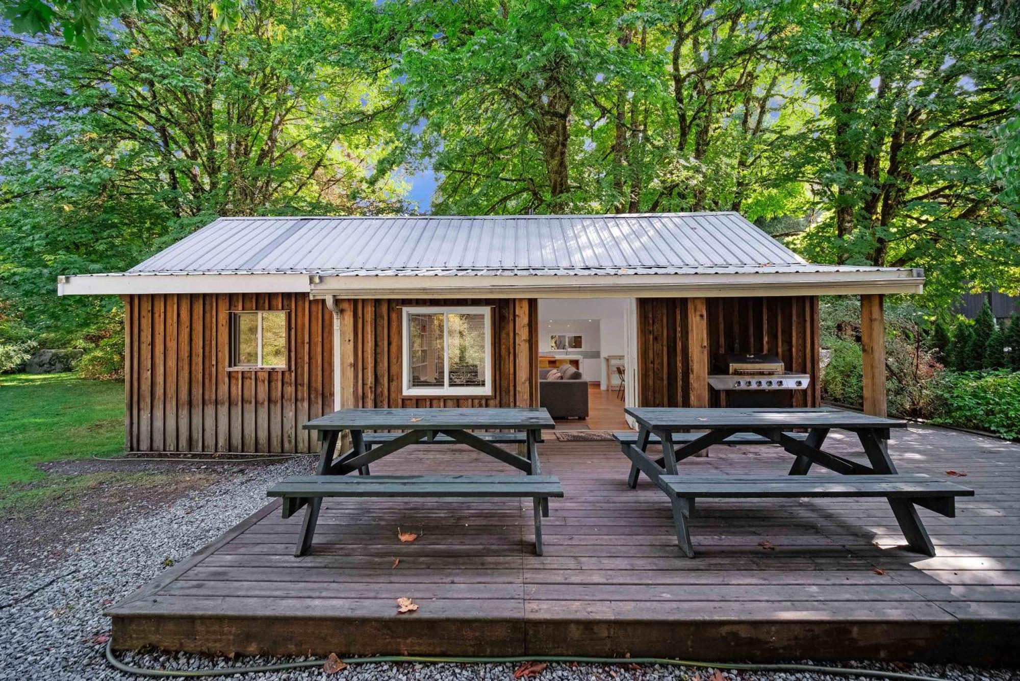 Sunwolf Riverside Cabins Brackendale Bagian luar foto
